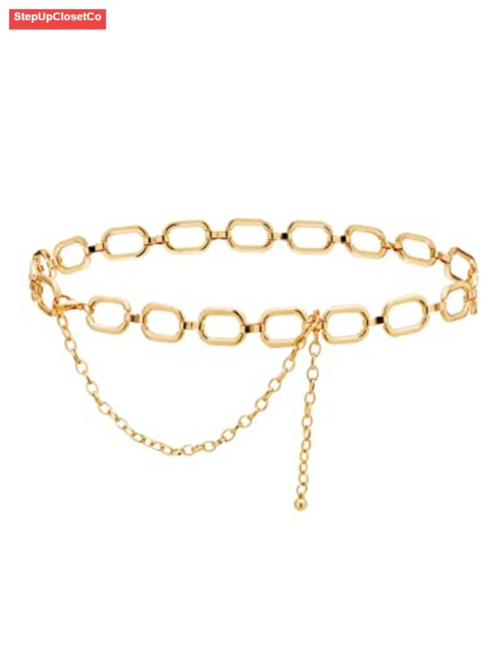 Gold Chain Belt for Women Chunky Waist Belt Dresses Jeans